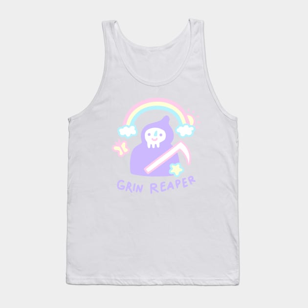 Grin Reaper Tank Top by obinsun